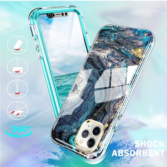 ✨NEW Blue iPhone 11 Pro Max Case (6.5”) | Blue Drift Sand Cover | Blue Phonecase - Picture 5 of 11